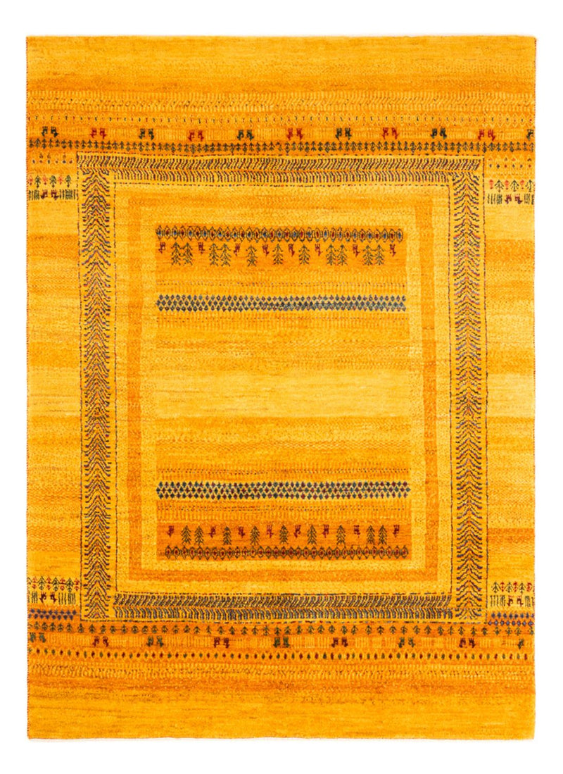 Tappeto Gabbeh - Loribaft Persero - Reale - 205 x 144 cm - oro