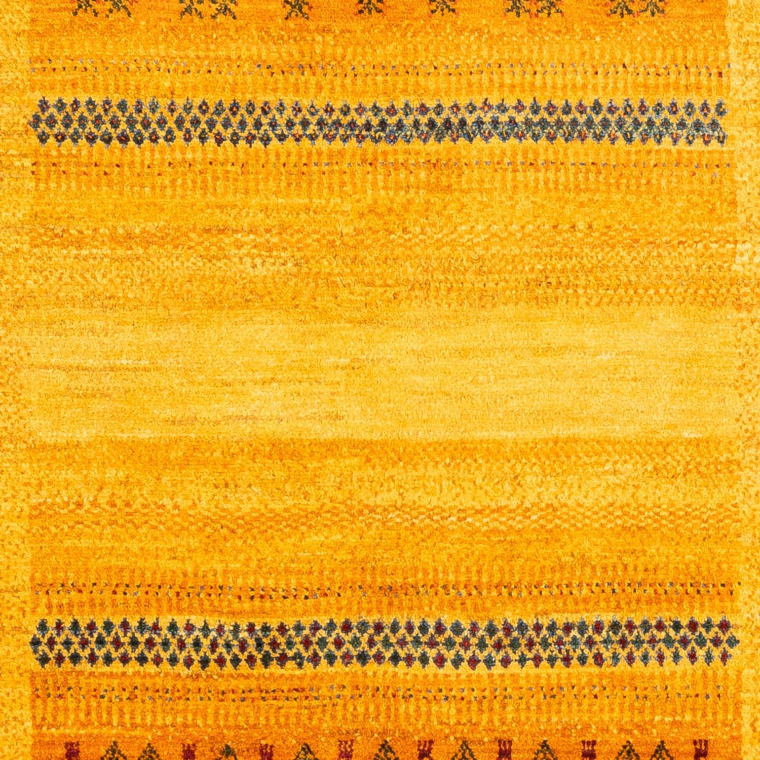 Tappeto Gabbeh - Loribaft Persero - Reale - 205 x 144 cm - oro