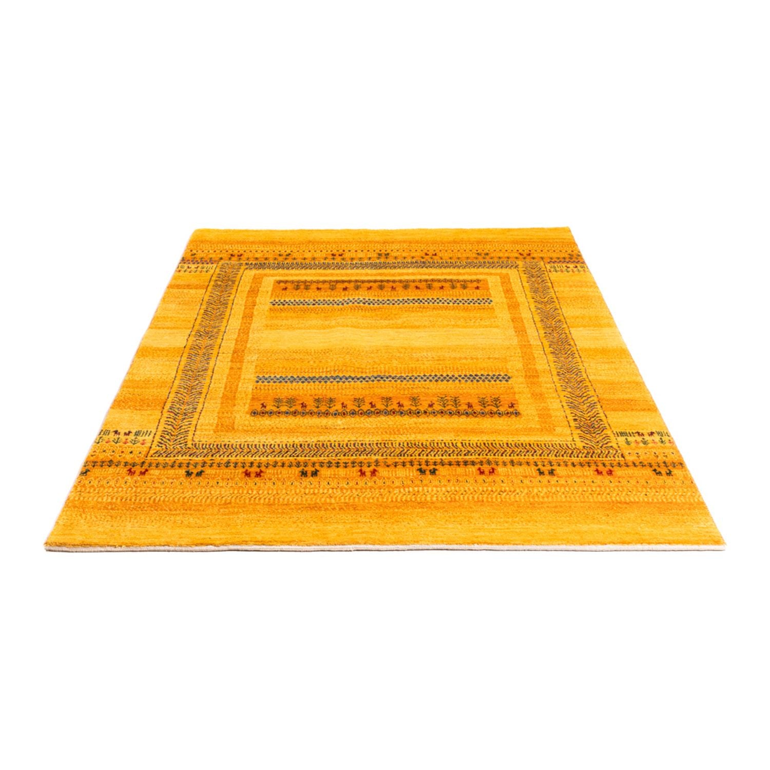 Tappeto Gabbeh - Loribaft Persero - Reale - 205 x 144 cm - oro
