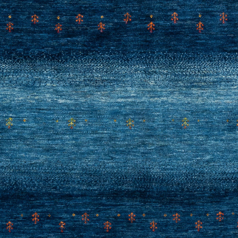 Tappeto Gabbeh - Loribaft Persero - 207 x 157 cm - blu