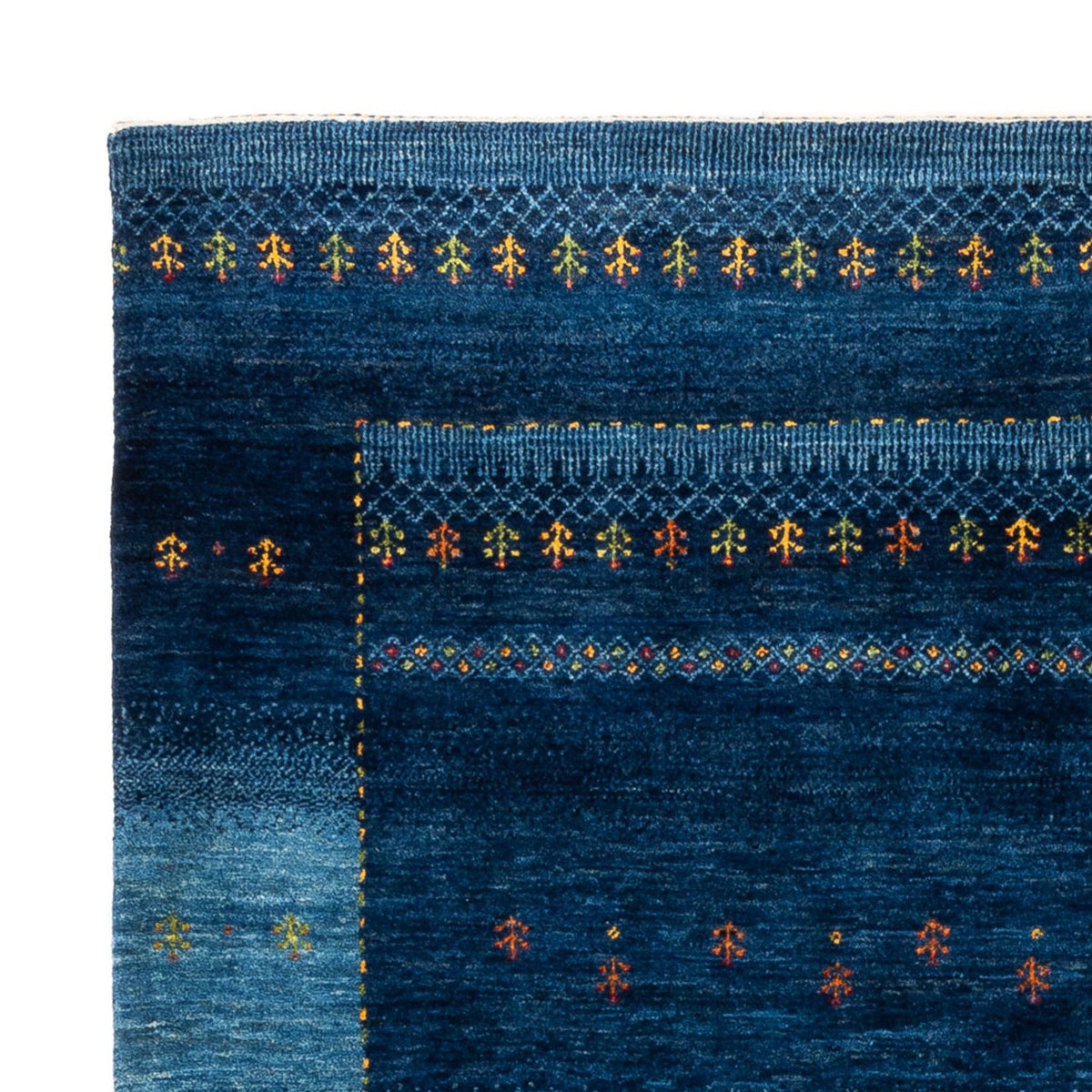 Tappeto Gabbeh - Loribaft Persero - 207 x 157 cm - blu