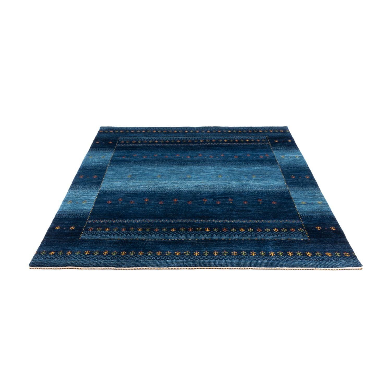 Tappeto Gabbeh - Loribaft Persero - 207 x 157 cm - blu