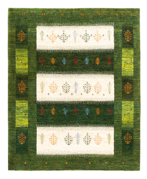 Tappeto Gabbeh - Loribaft Persero - 197 x 155 cm - verde