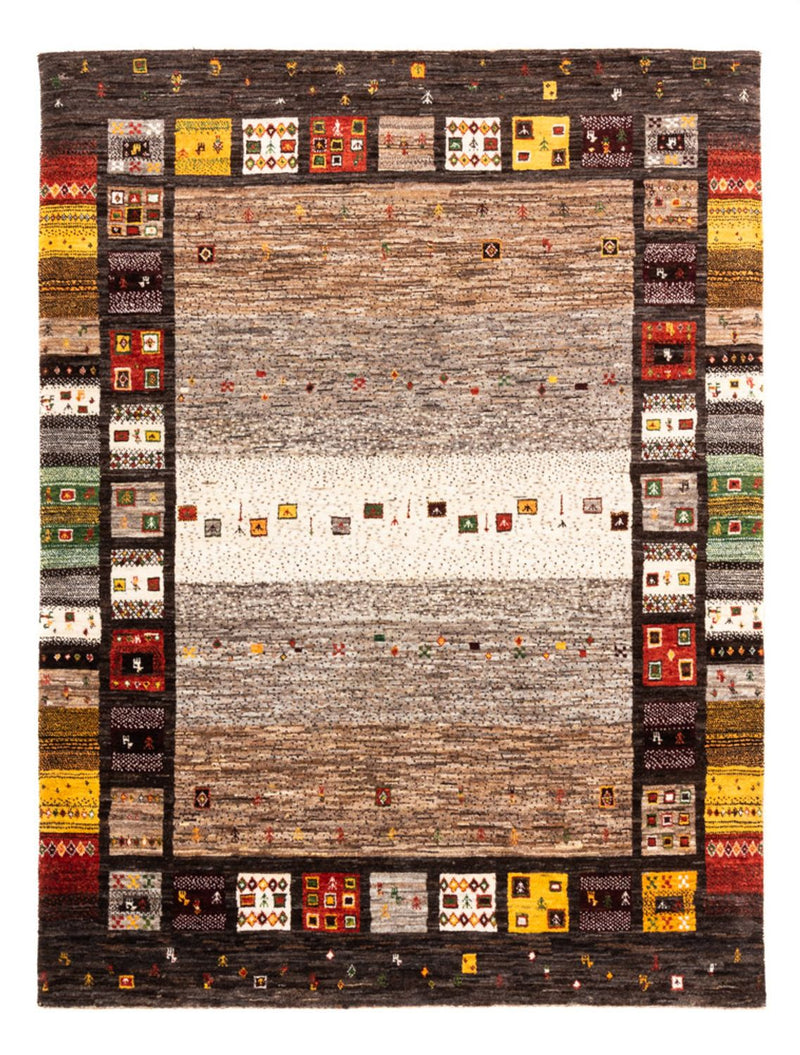 Tappeto Gabbeh - Loribaft Persero - Reale - 204 x 153 cm - multicolore