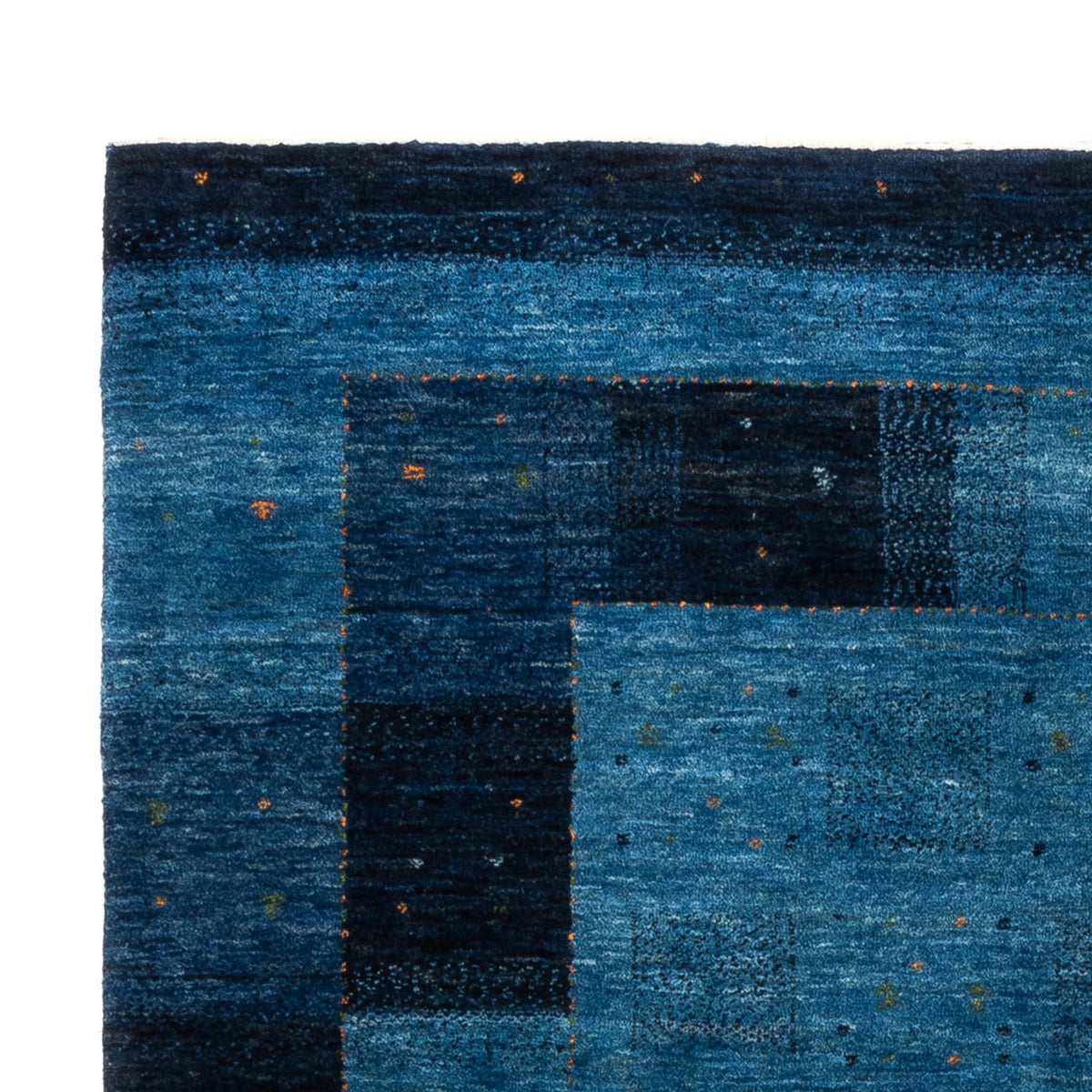Tappeto Gabbeh - Loribaft Persero - 209 x 152 cm - blu