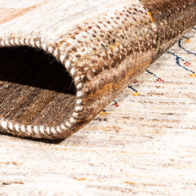 Tappeto Gabbeh - Loribaft Persero - 208 x 155 cm - beige