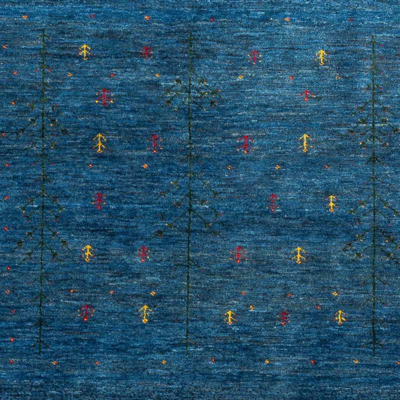 Tappeto Gabbeh - Loribaft Persero - 209 x 154 cm - blu