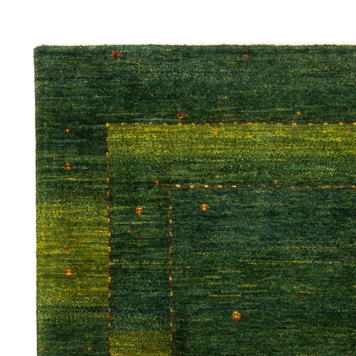 Tappeto Gabbeh - Loribaft Persero - 198 x 146 cm - verde
