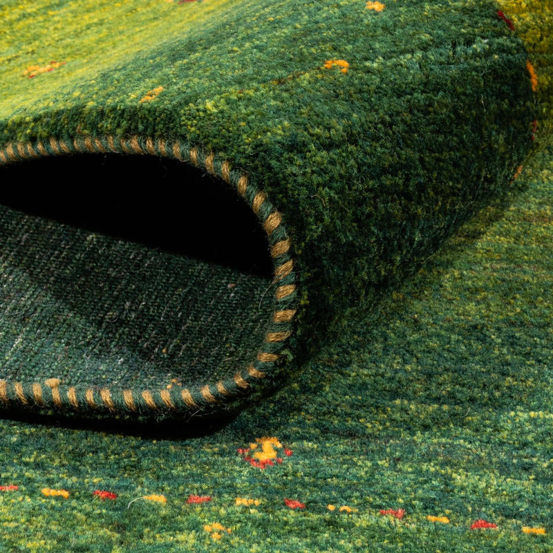 Tappeto Gabbeh - Loribaft Persero - 198 x 146 cm - verde