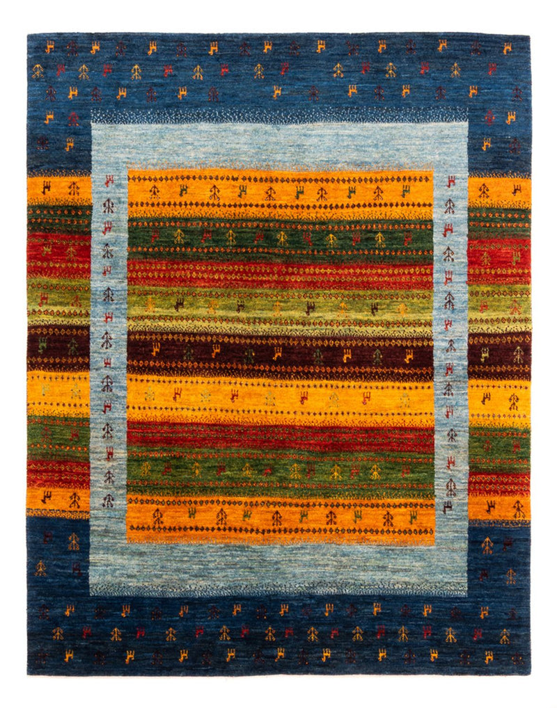 Tappeto Gabbeh - Loribaft Persero - Reale - 190 x 147 cm - blu