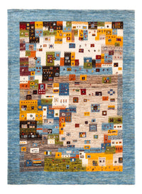 Tappeto Gabbeh - Loribaft Persero - Reale - 201 x 150 cm - blu