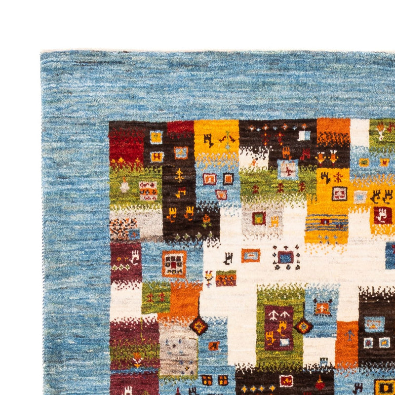 Tappeto Gabbeh - Loribaft Persero - Reale - 201 x 150 cm - blu