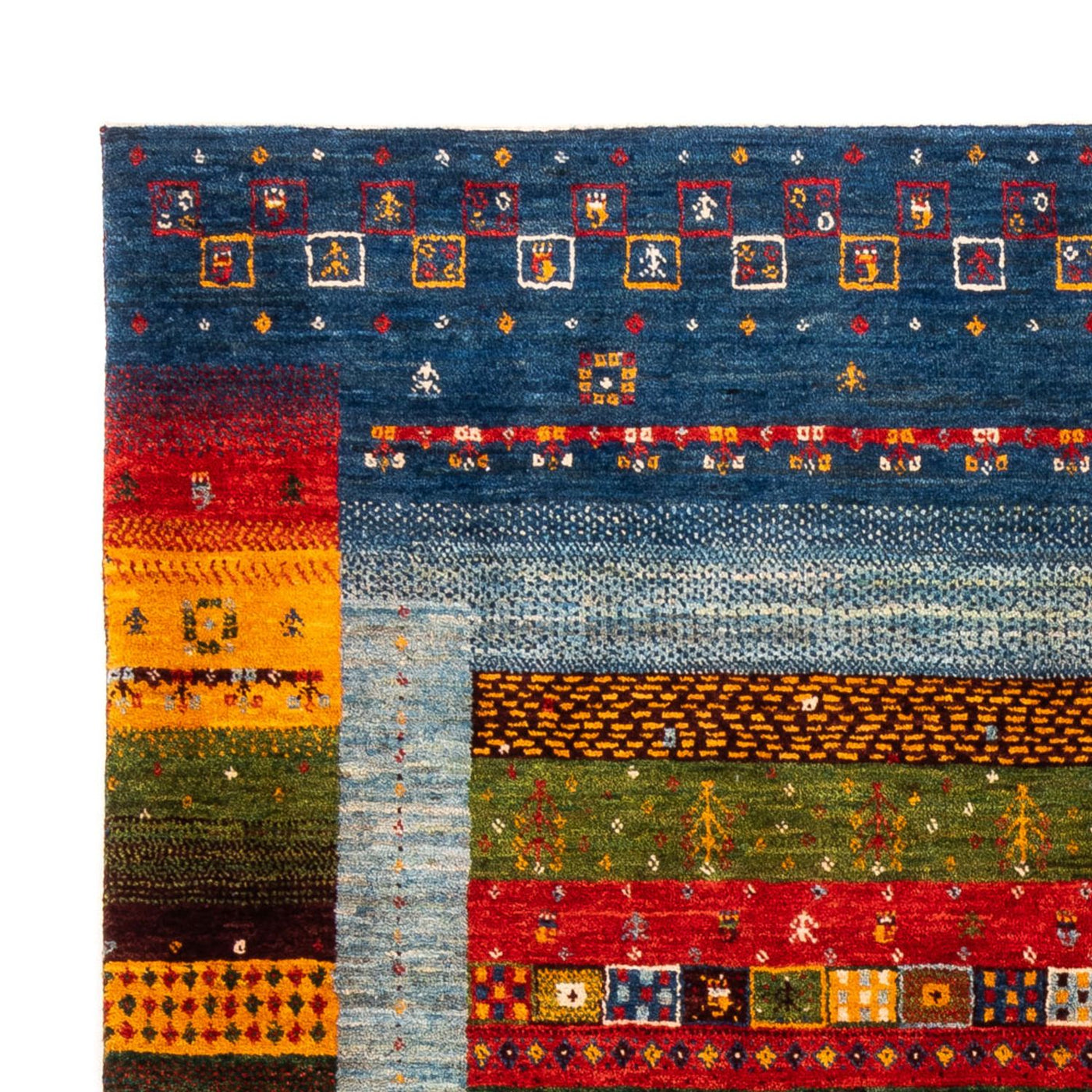 Loribaft Tappeto 194x165cm - Perserteppich Wollteppich