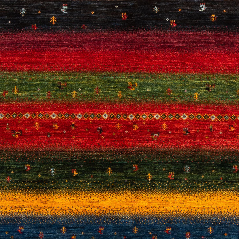 Tappeto Gabbeh - Loribaft Persero - Reale - 210 x 148 cm - multicolore