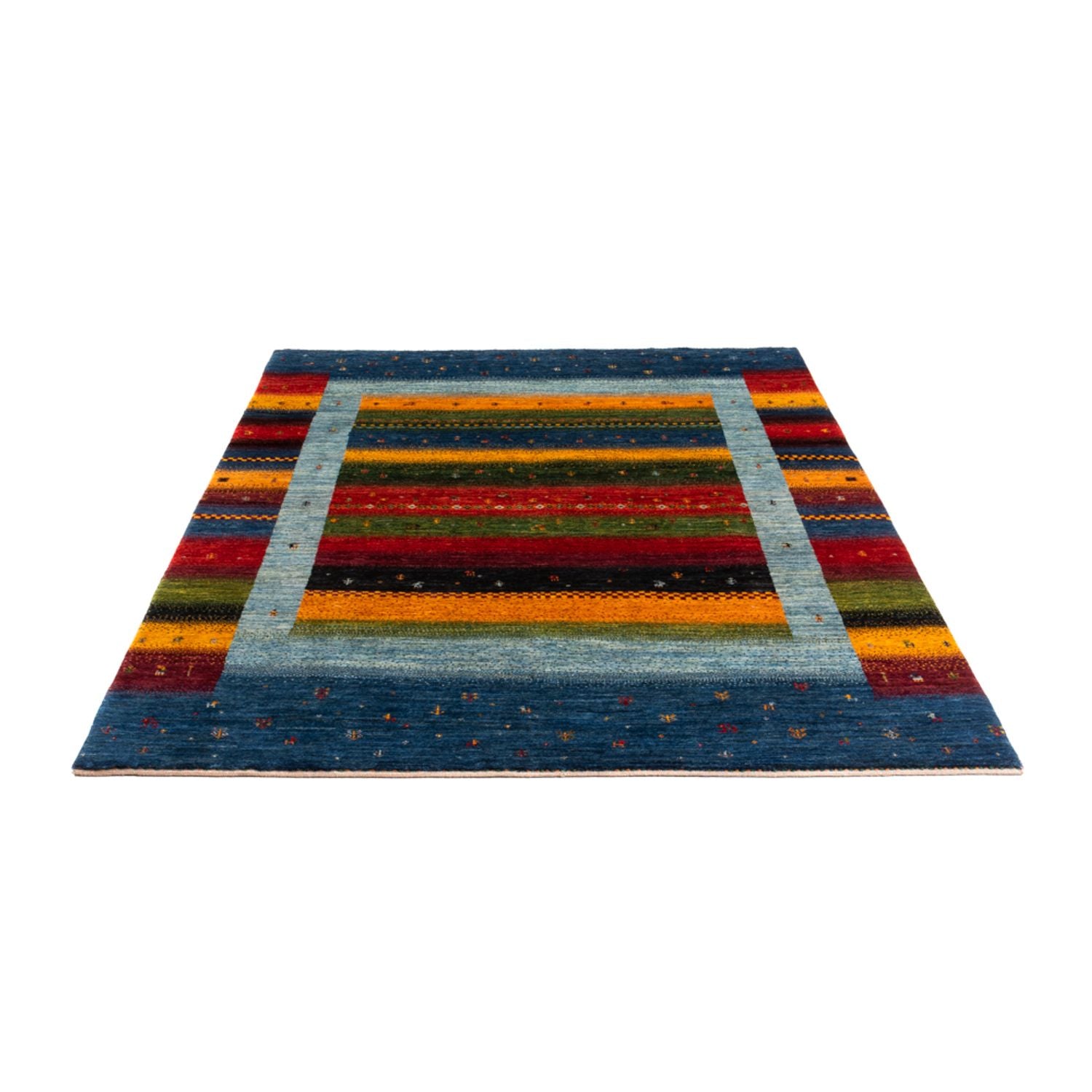 Tappeto Gabbeh - Loribaft Persero - Reale - 210 x 148 cm - multicolore