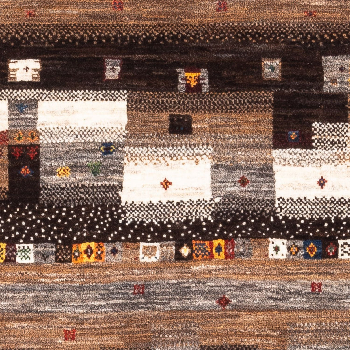 Tappeto Gabbeh - Loribaft Persero - Reale - 129 x 84 cm - multicolore