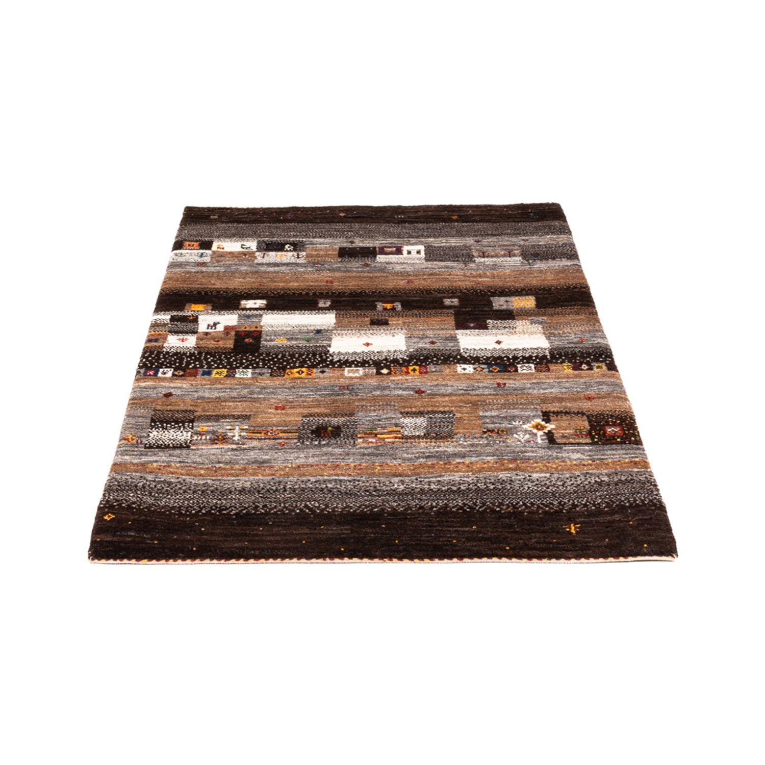 Tappeto Gabbeh - Loribaft Persero - Reale - 129 x 84 cm - multicolore