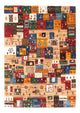 Loribaft Tappeto 140x100cm - Perserteppich Wollteppich