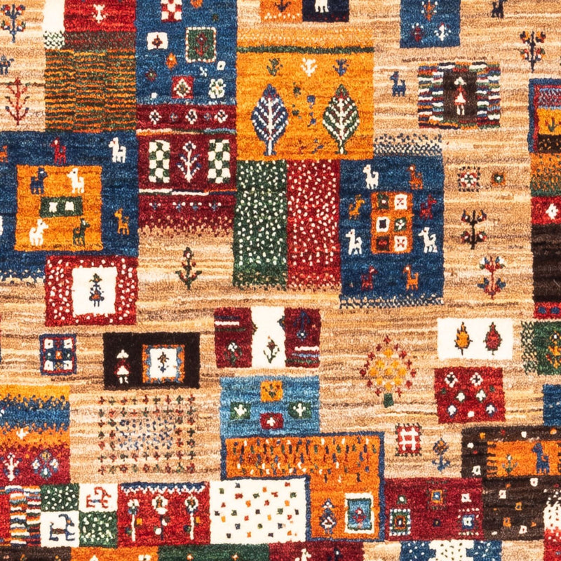 Tappeto Gabbeh - Loribaft Persero - Reale - 140 x 100 cm - multicolore