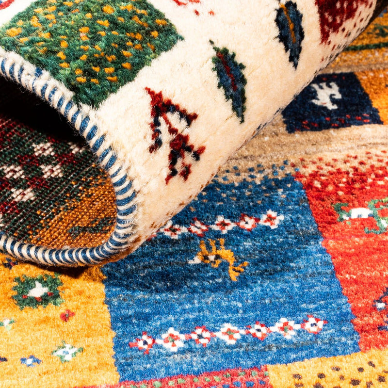 Tappeto Gabbeh - Loribaft Persero - Reale - 140 x 100 cm - multicolore