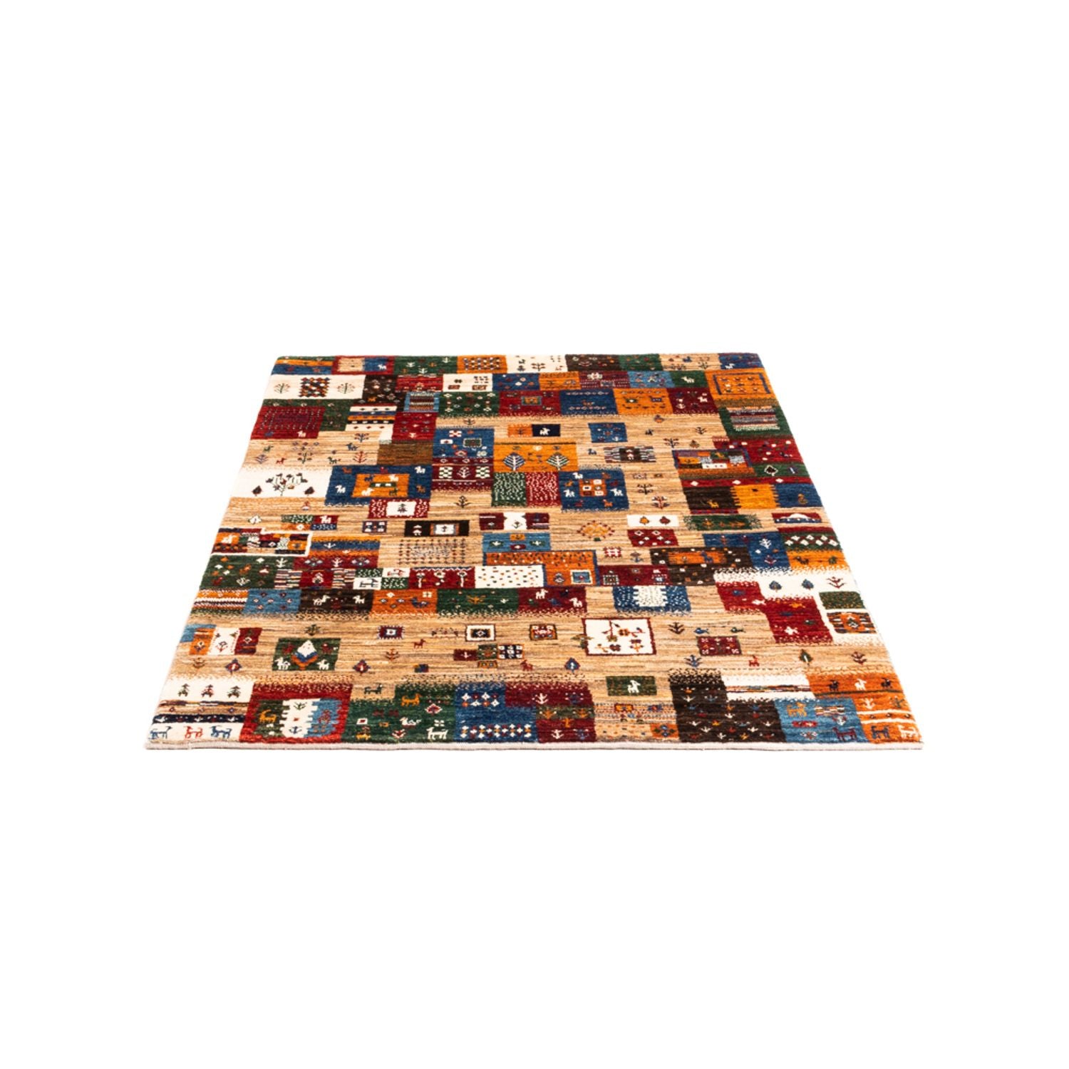 Tappeto Gabbeh - Loribaft Persero - Reale - 140 x 100 cm - multicolore