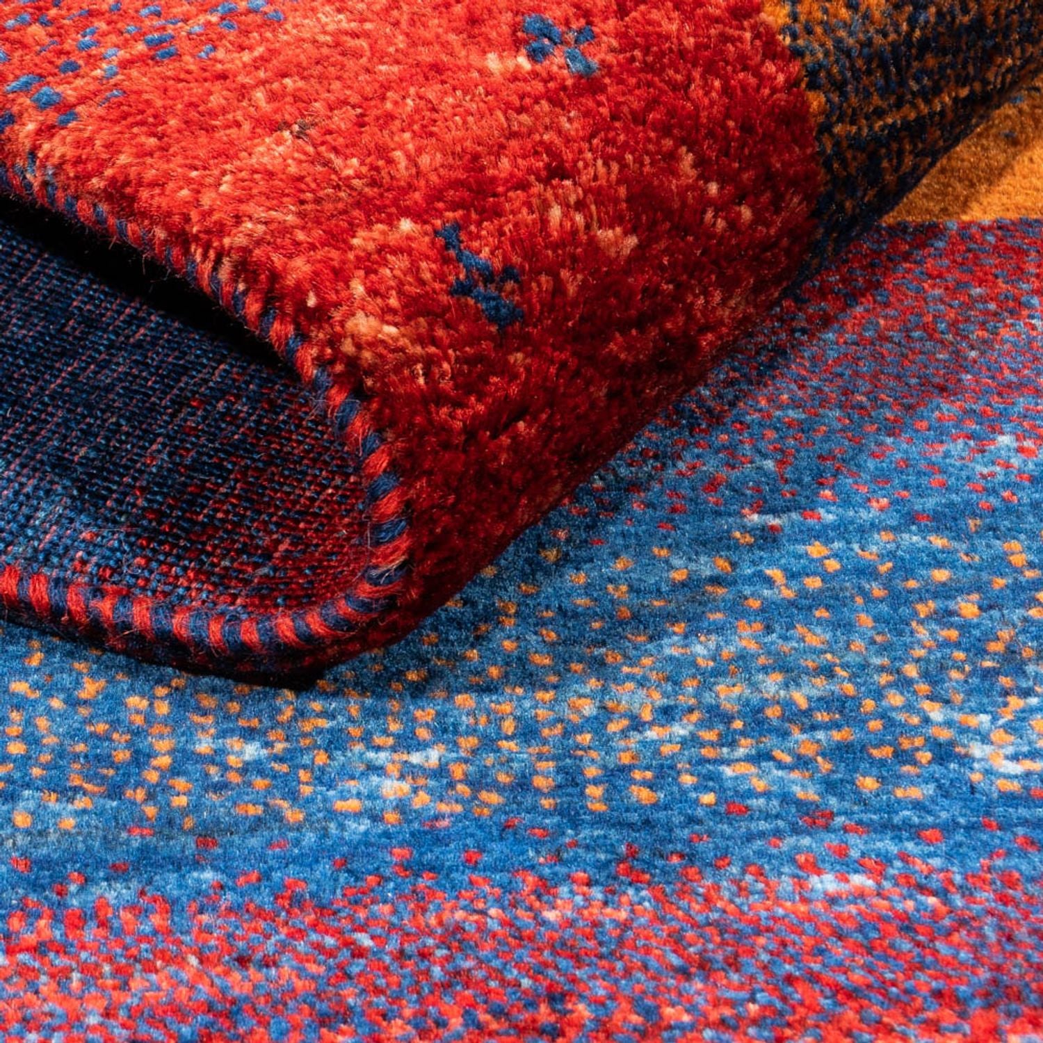 Tappeto Gabbeh - Loribaft Persero - 123 x 81 cm - multicolore