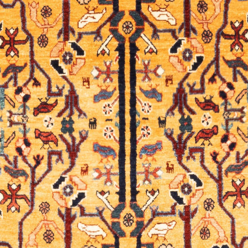 Tappeto Gabbeh - Persero - 170 x 110 cm - oro