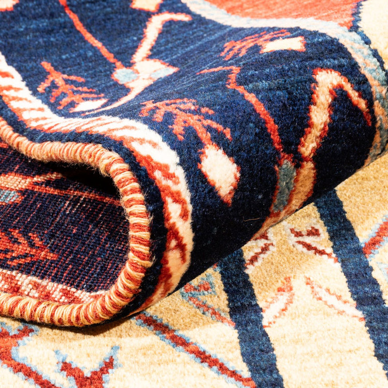 Tappeto Gabbeh - Persero - 170 x 110 cm - oro