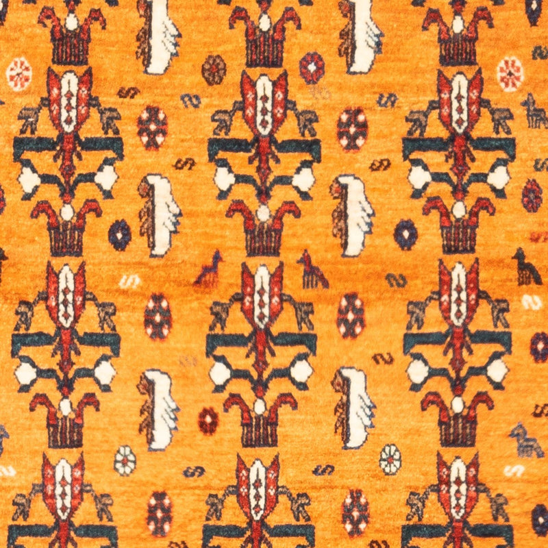 Tappeto Gabbeh - Persero - 157 x 102 cm - oro