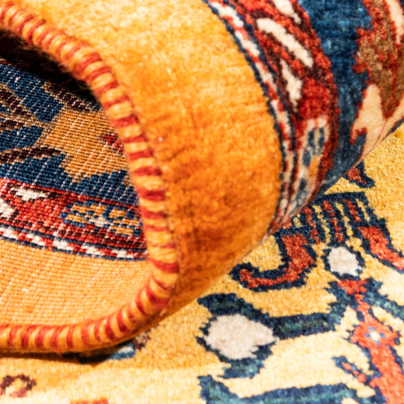 Tappeto Gabbeh - Persero - 157 x 102 cm - oro