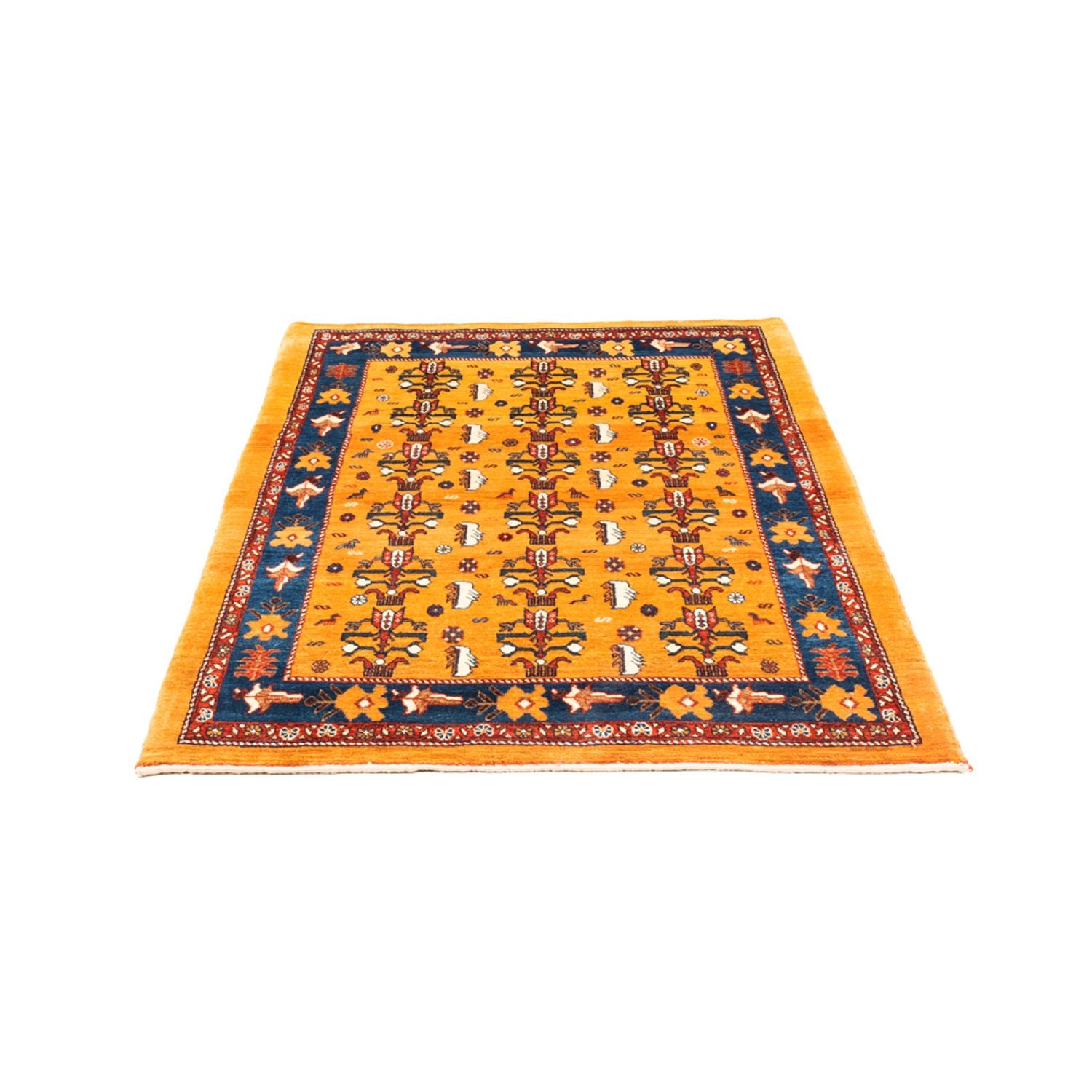 Tappeto Gabbeh - Persero - 157 x 102 cm - oro