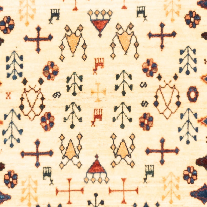 Tappeto Gabbeh - Persero - 132 x 92 cm - beige