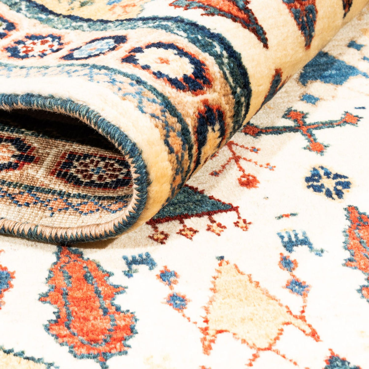 Tappeto Gabbeh - Persero - 132 x 92 cm - beige