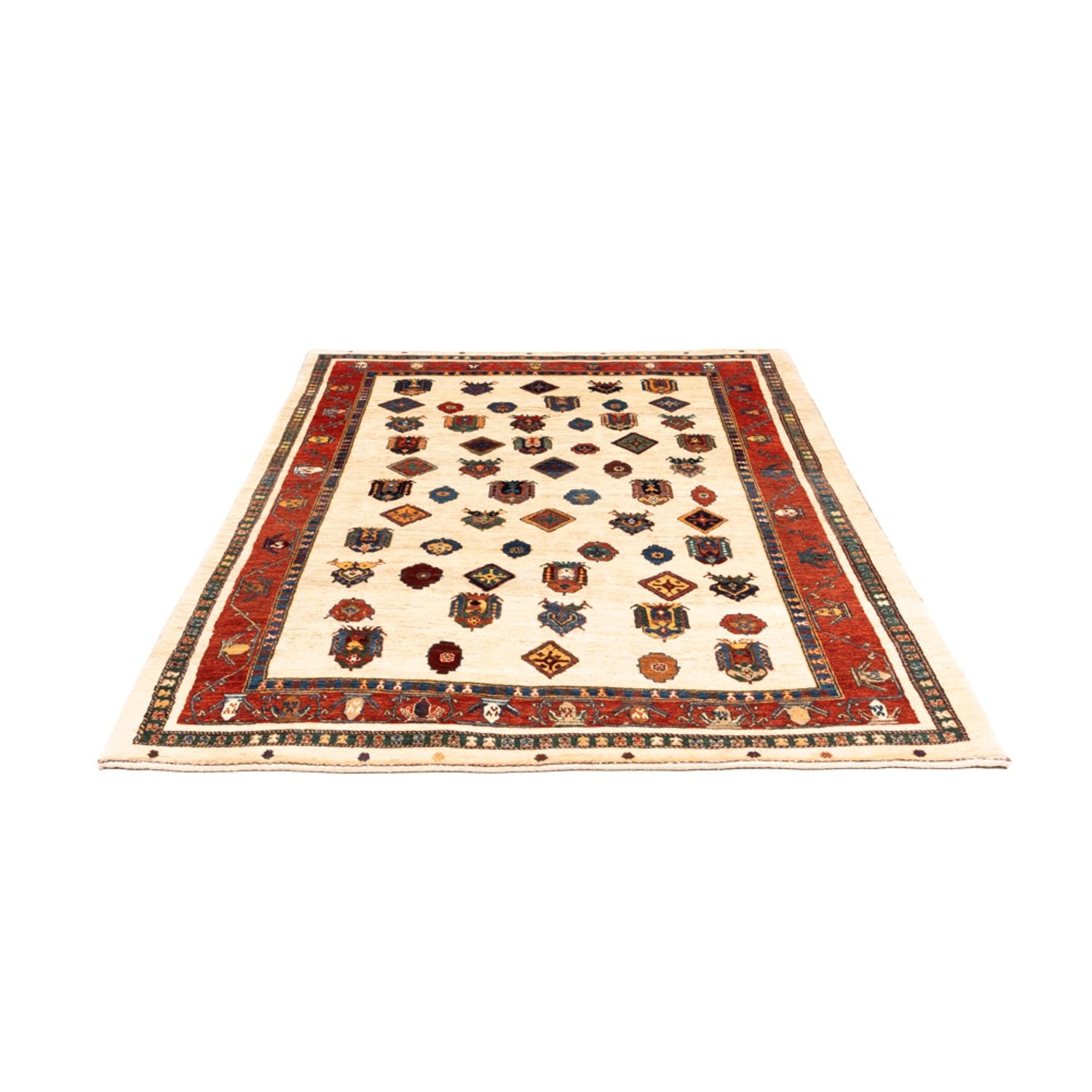 Tappeto Gabbeh - Persero - 214 x 154 cm - beige