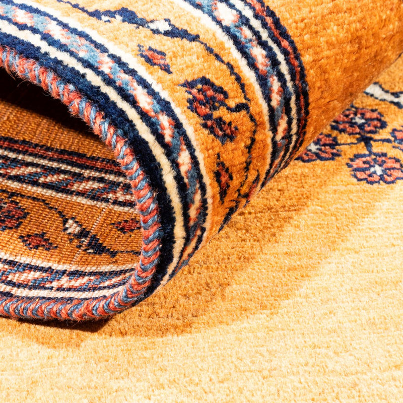 Tappeto Gabbeh - Persero - 148 x 105 cm - oro