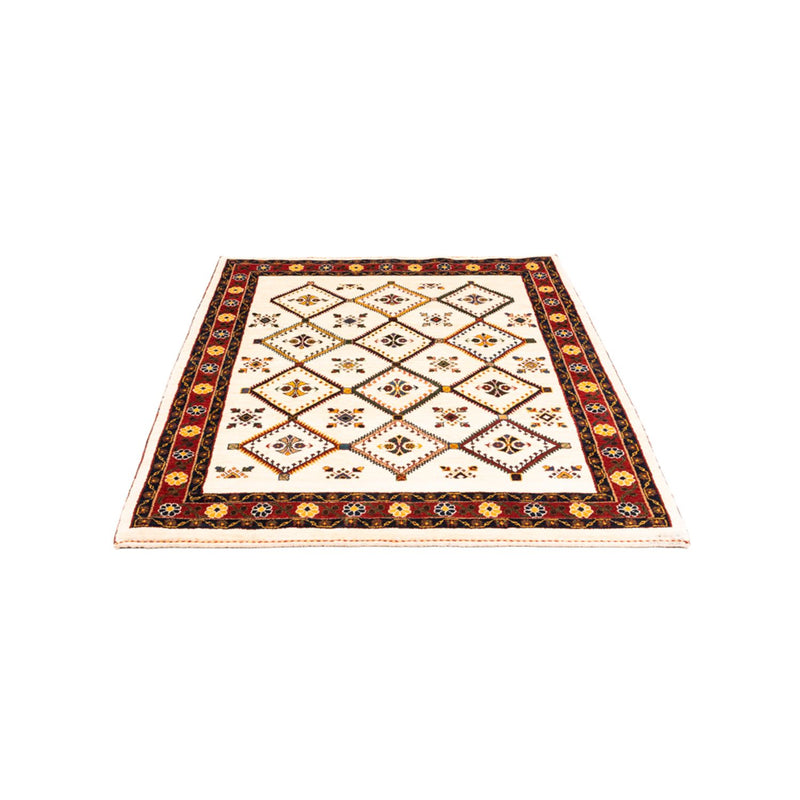 Tappeto Gabbeh - Persero - 155 x 114 cm - crema