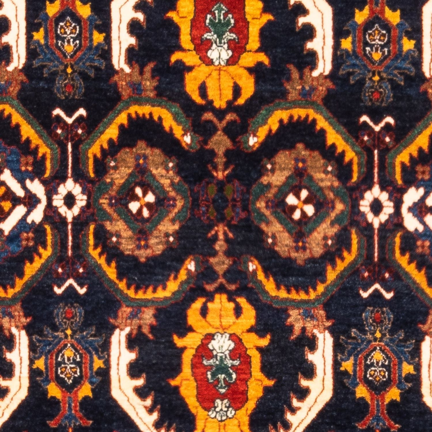 Tappeto Gabbeh - Persero - 173 x 113 cm - blu scuro