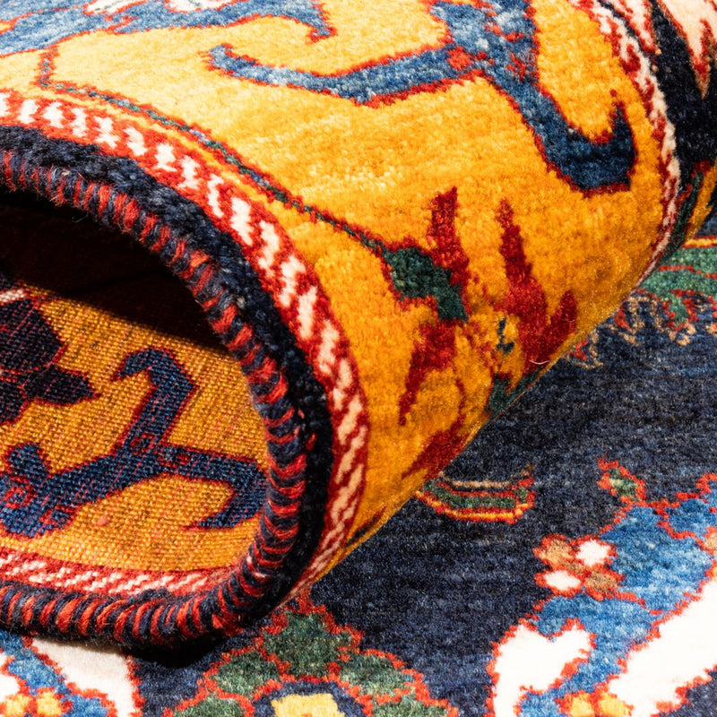 Tappeto Gabbeh - Persero - 173 x 113 cm - blu scuro