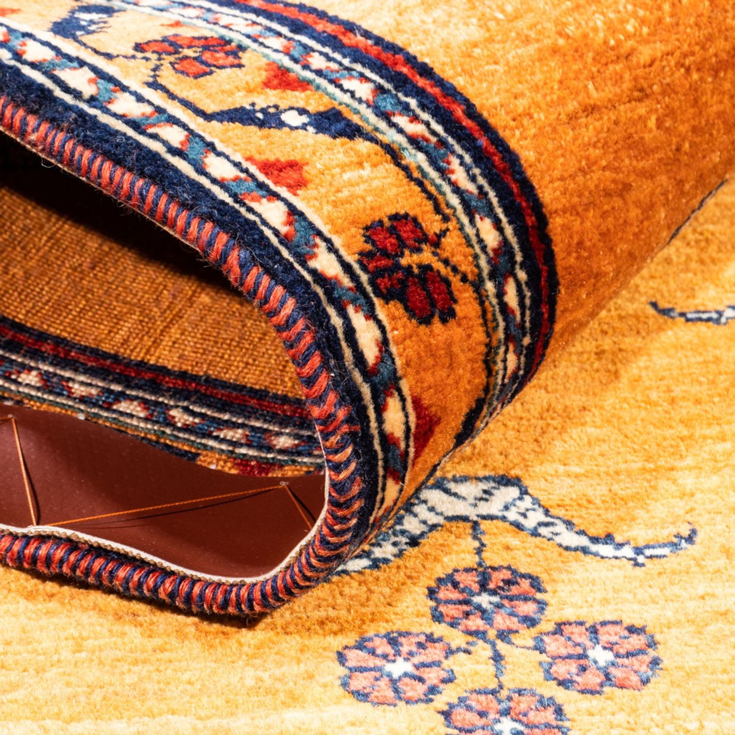 Tappeto Gabbeh - Persero - 150 x 102 cm - oro