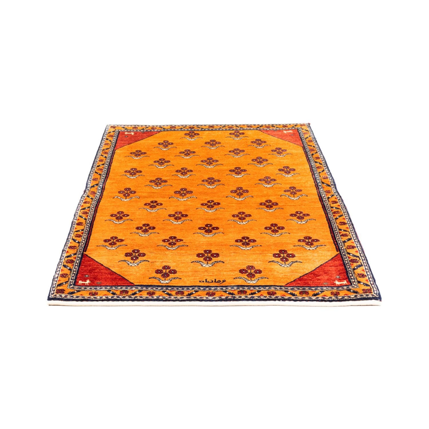 Tappeto Gabbeh - Persero - 150 x 102 cm - oro