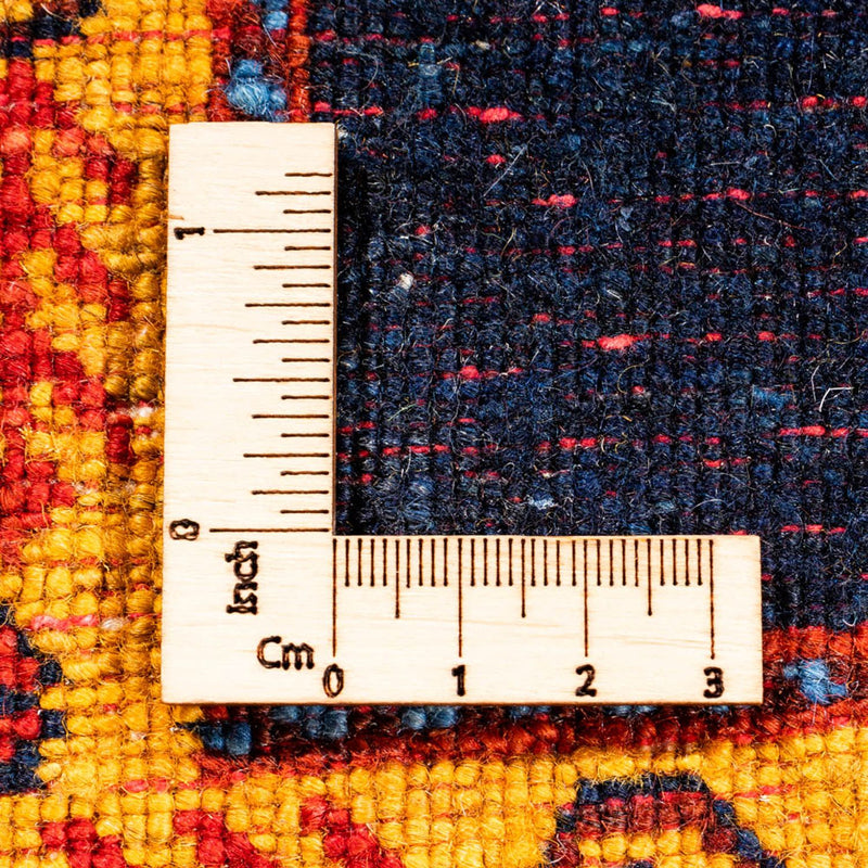 Tappeto corsia Tappeto Gabbeh - Persero - 253 x 84 cm - blu scuro