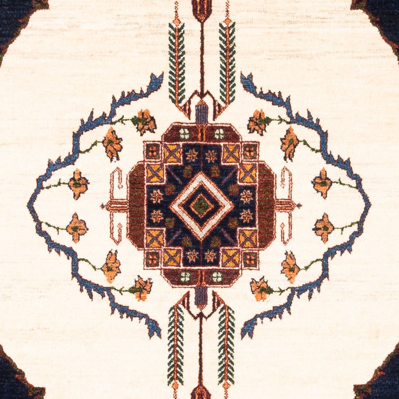 Tappeto Gabbeh - Persero - 162 x 115 cm - crema