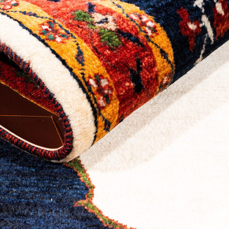 Tappeto Gabbeh - Persero - 162 x 115 cm - crema