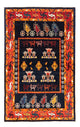 Gabbeh persiano Tappeto 108x160cm - Perserteppich Wollteppich