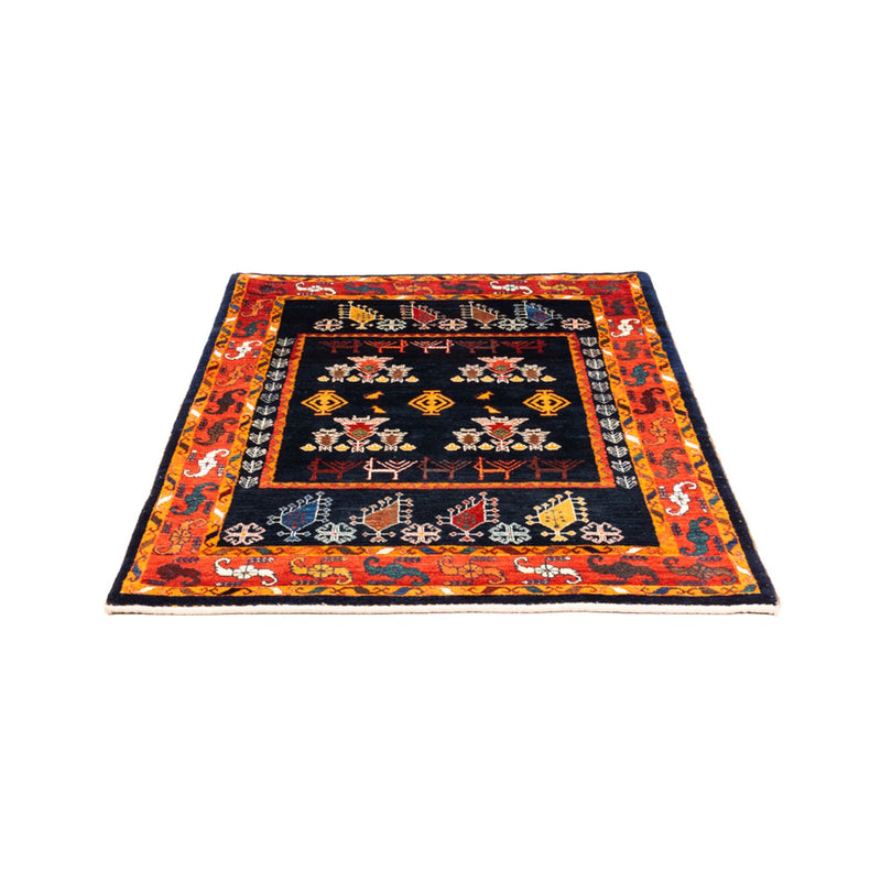 Tappeto Gabbeh - Persero - 160 x 108 cm - blu scuro