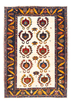 Tappeto Gabbeh - Persero - 155 x 115 cm - crema
