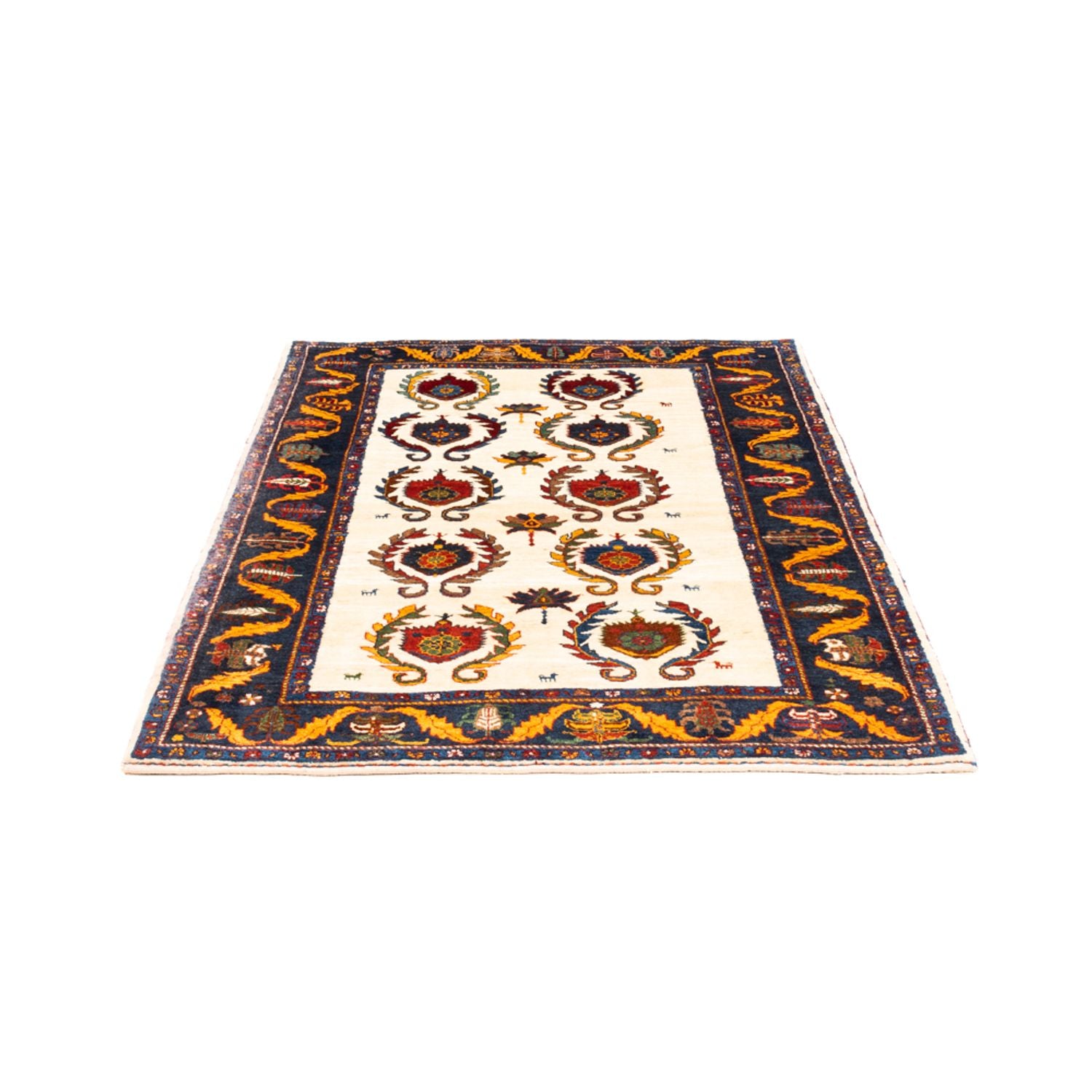 Tappeto Gabbeh - Persero - 155 x 115 cm - crema