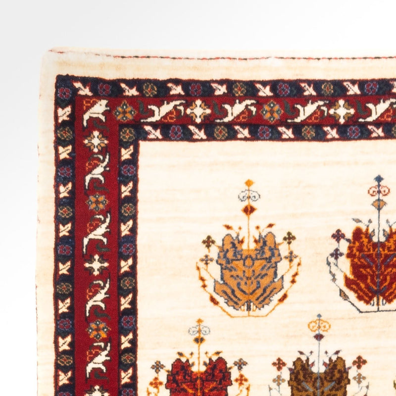 Tappeto Gabbeh - Persero - 140 x 105 cm - crema