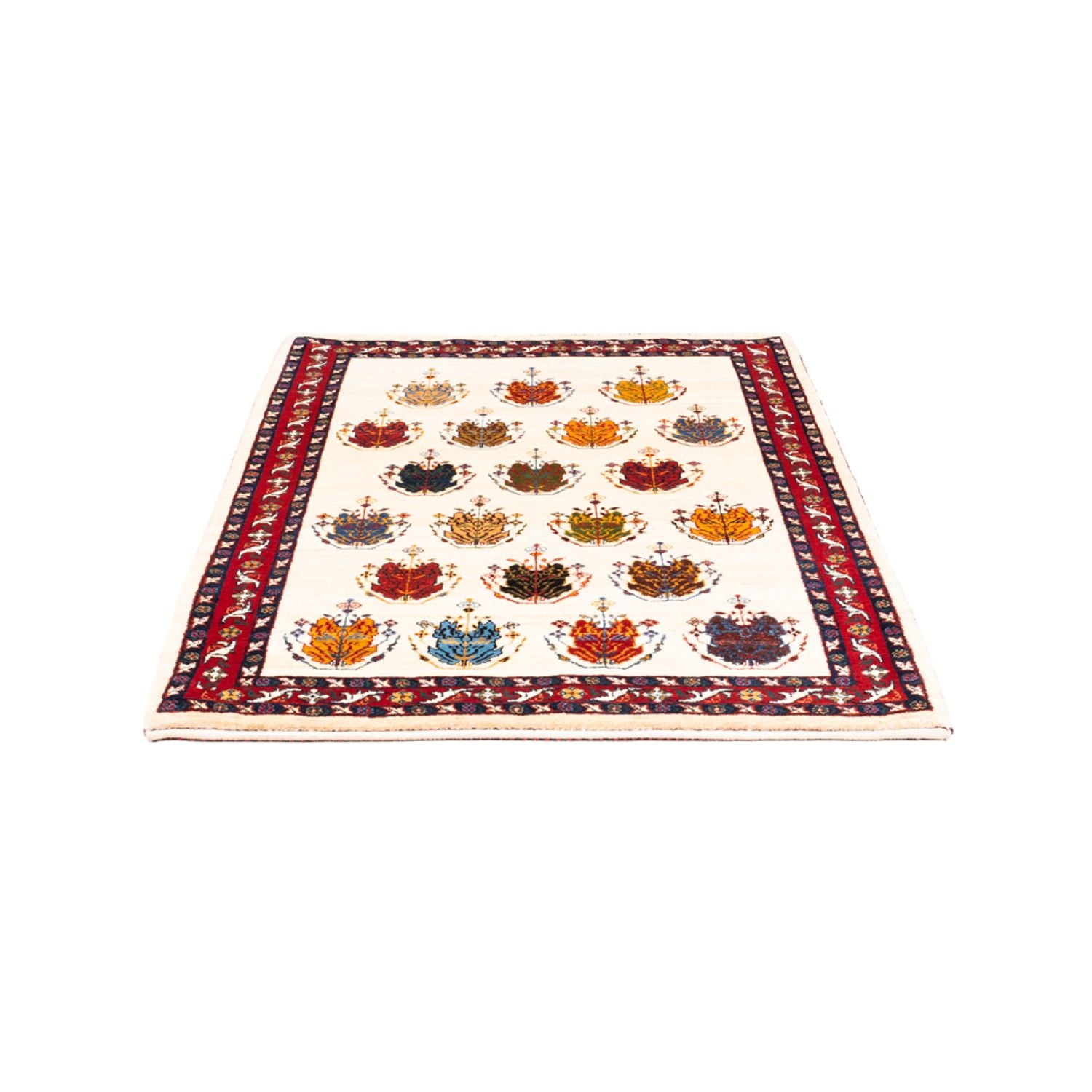 Tappeto Gabbeh - Persero - 140 x 105 cm - crema