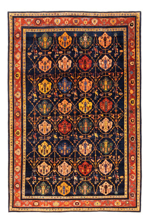Tappeto Gabbeh - Persero - 257 x 185 cm - blu scuro